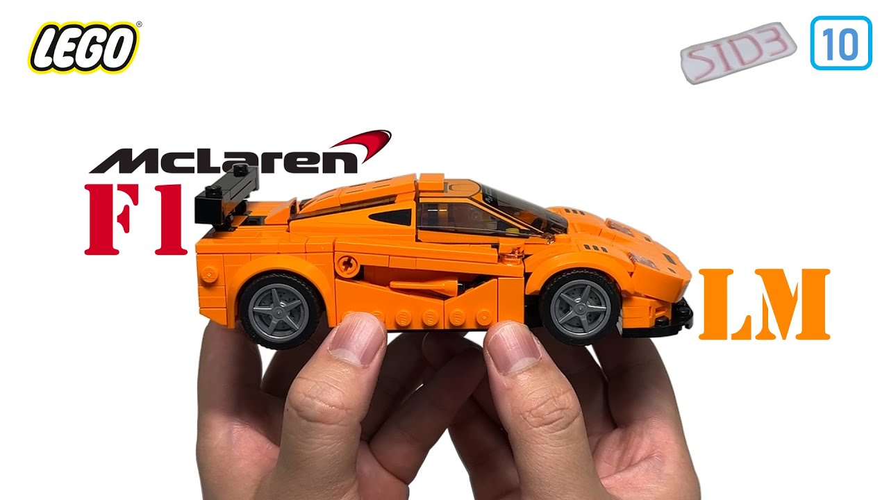 LEGO - McLaren F1 LM - Detailed Build Video