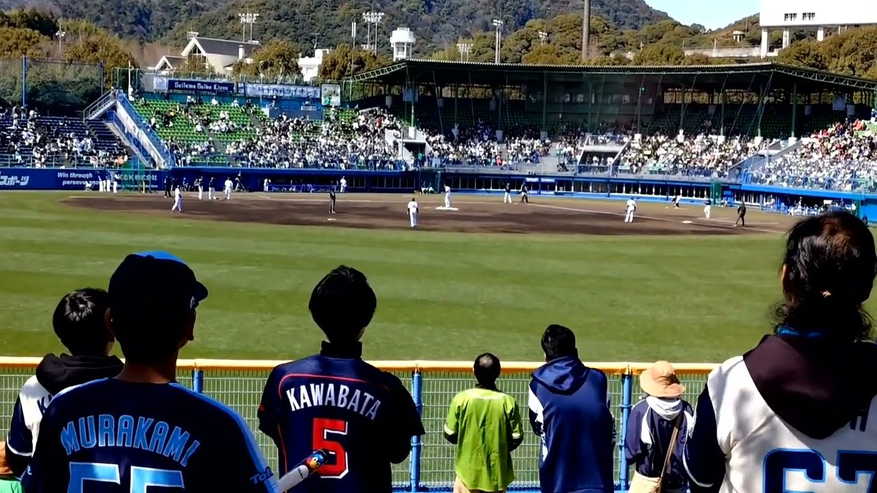 西武‐ヤクルト オープン戦 高知春野球場 Haruno Stadium