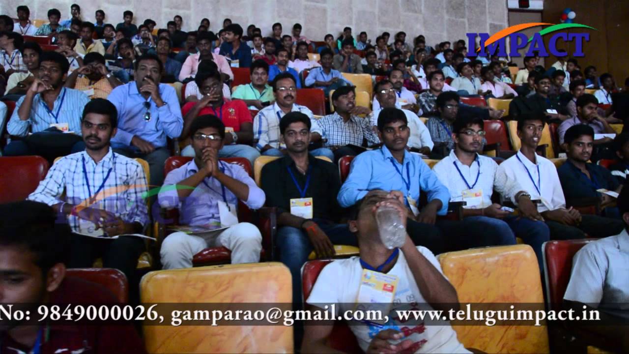 JD Lakshmi Narayana IPS at IMPACT vizag on topic transformation