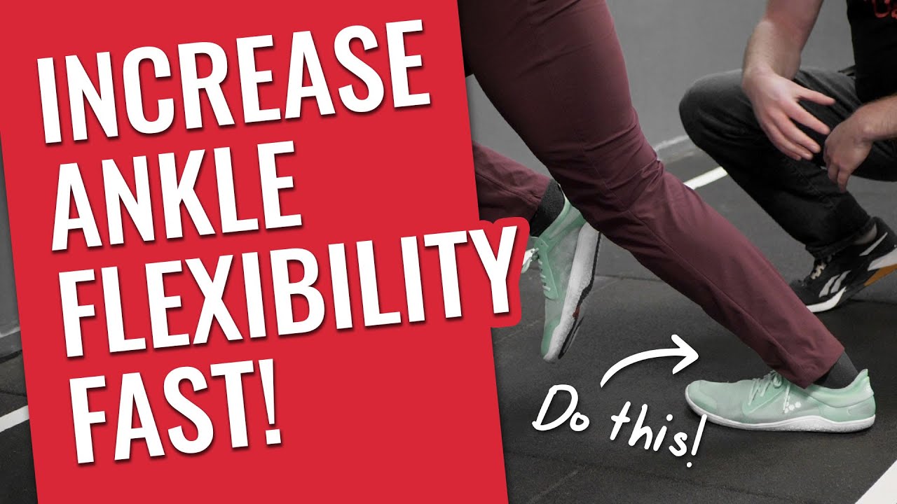 Increase Dorsiflexion with Active Wall Ankles Stretch