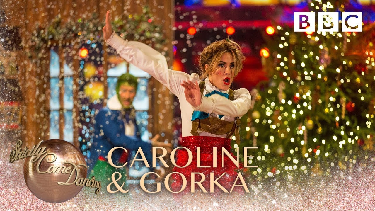 Caroline Flack & Gorka Marquez Charleston to 'Santa Claus Is Coming to Town' - BBC Strictly 2018