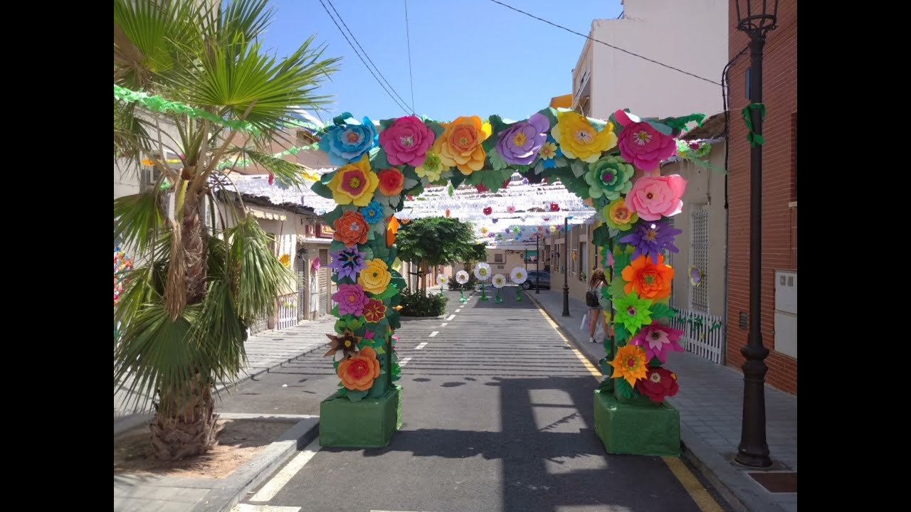 Fiestas de San Gabriel🎆Mix Calles adornadas🏙️