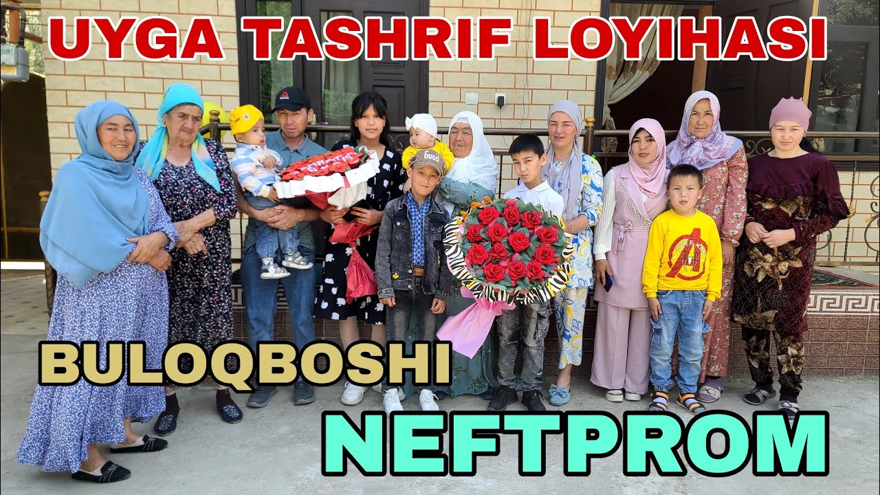 UYGA TASHRIF LOYIHASI ANDIJON VILOYATI BULOQBOSHI TUMANI NEFTPROM MAHALLASI.