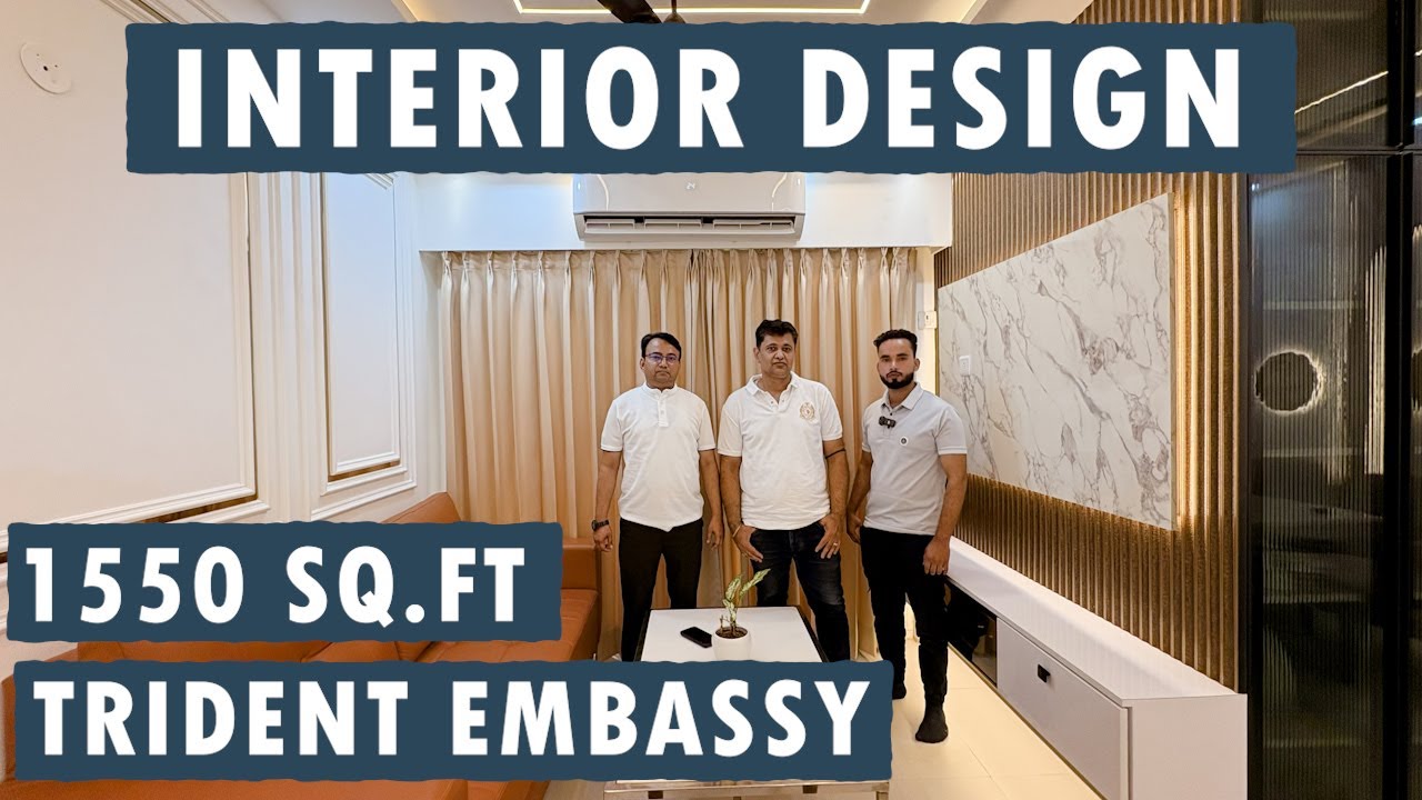 3 BHK Budget Interior Design in Noida Extension | Small Budget Big Makeover TRIDENT EMBASSY