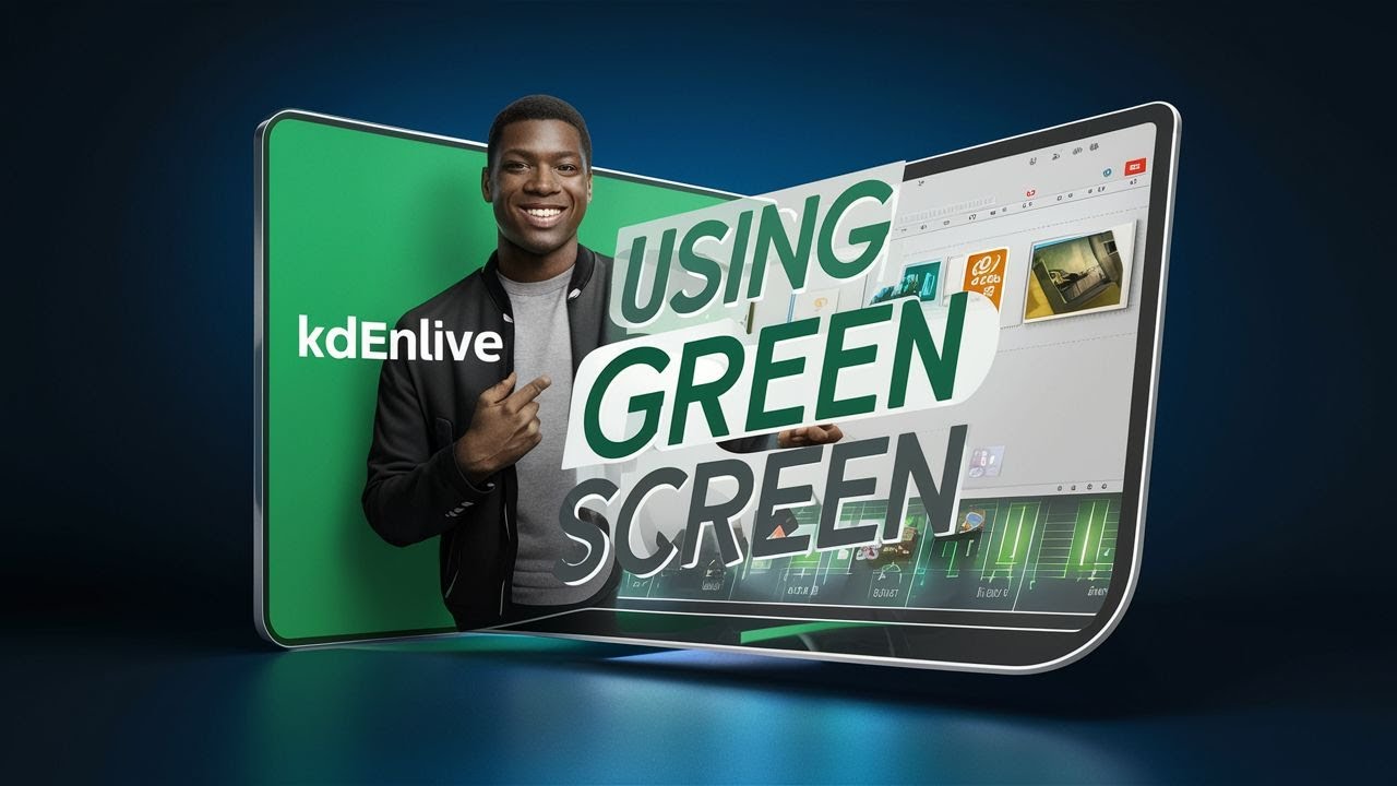 KDENLIVE: Correct Ways of Using Green Screen in Kdenlive