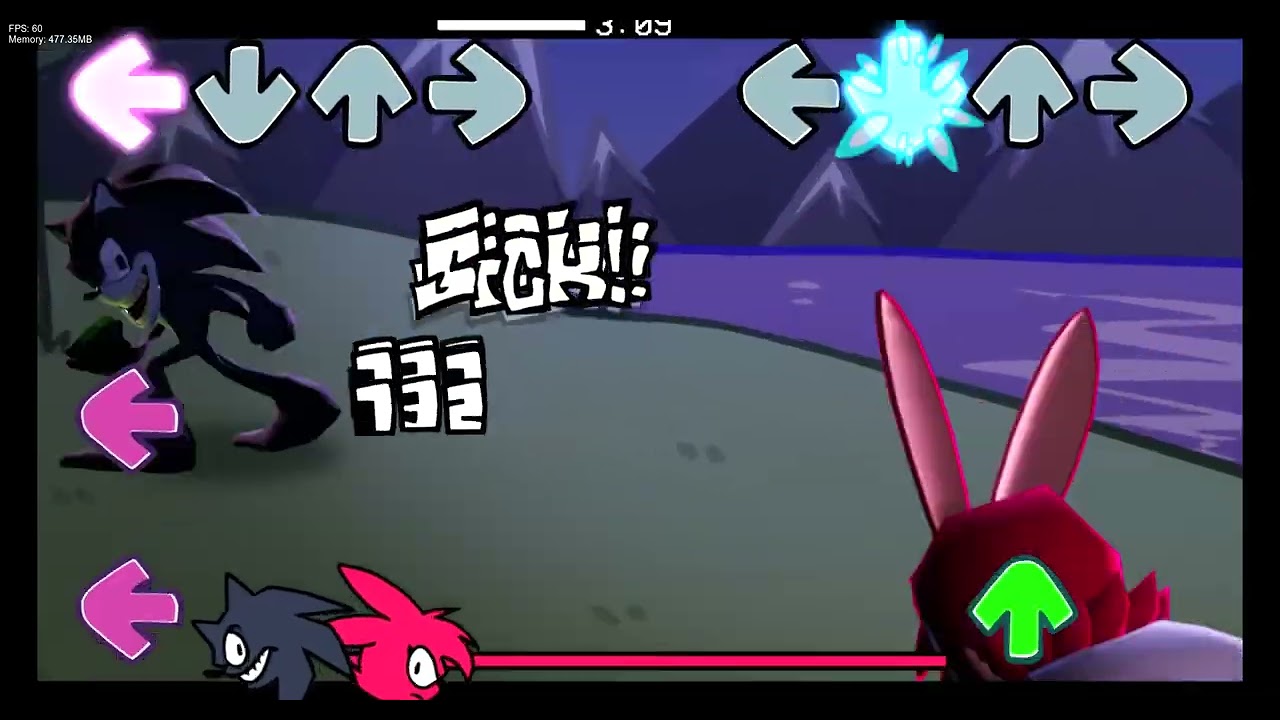 Friday Night Funkin: Pam vs 2017 X - DERISIONAL (Sonicfnf/Hard)