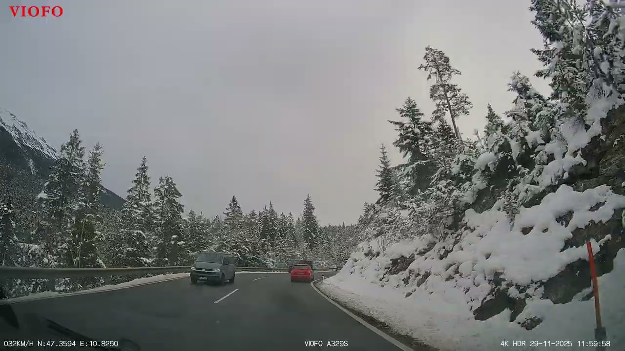 29.11.2025 - Fernpass B179 Teilstück