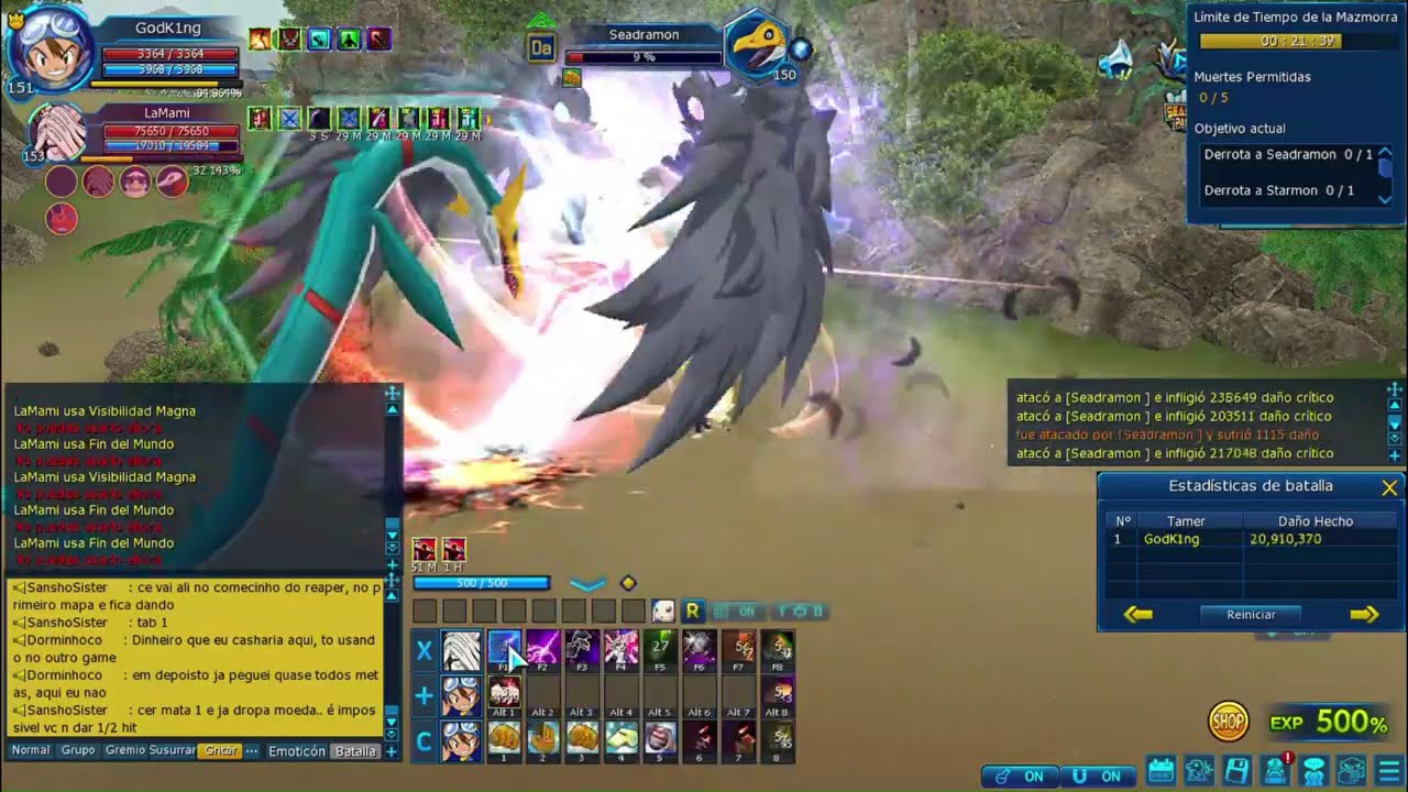 😱 ORDINEMON SHIN ES UNA BESTIA INCONTROLABLE 🔥 Probándola en DMO 💥