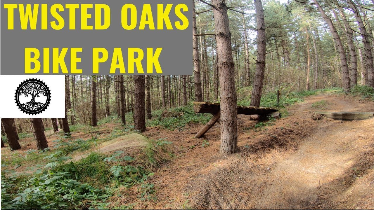 TWISTED OAKS BIKE PARK - MTB TRAILS - TREK SLASH - GO PRO HERO 7 [4K]