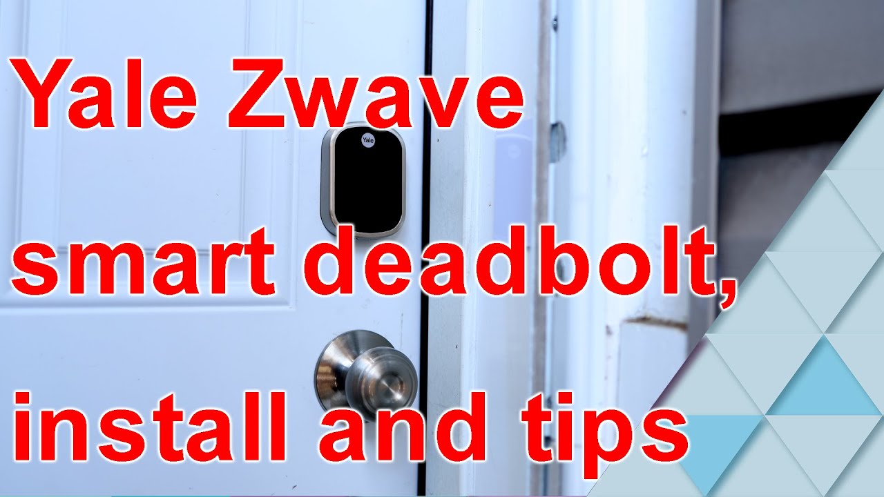 Yale Assure Deadbolt Lock SL. Keyless Entry Door Lock with Touchscreen Keypad for Code and Zwave