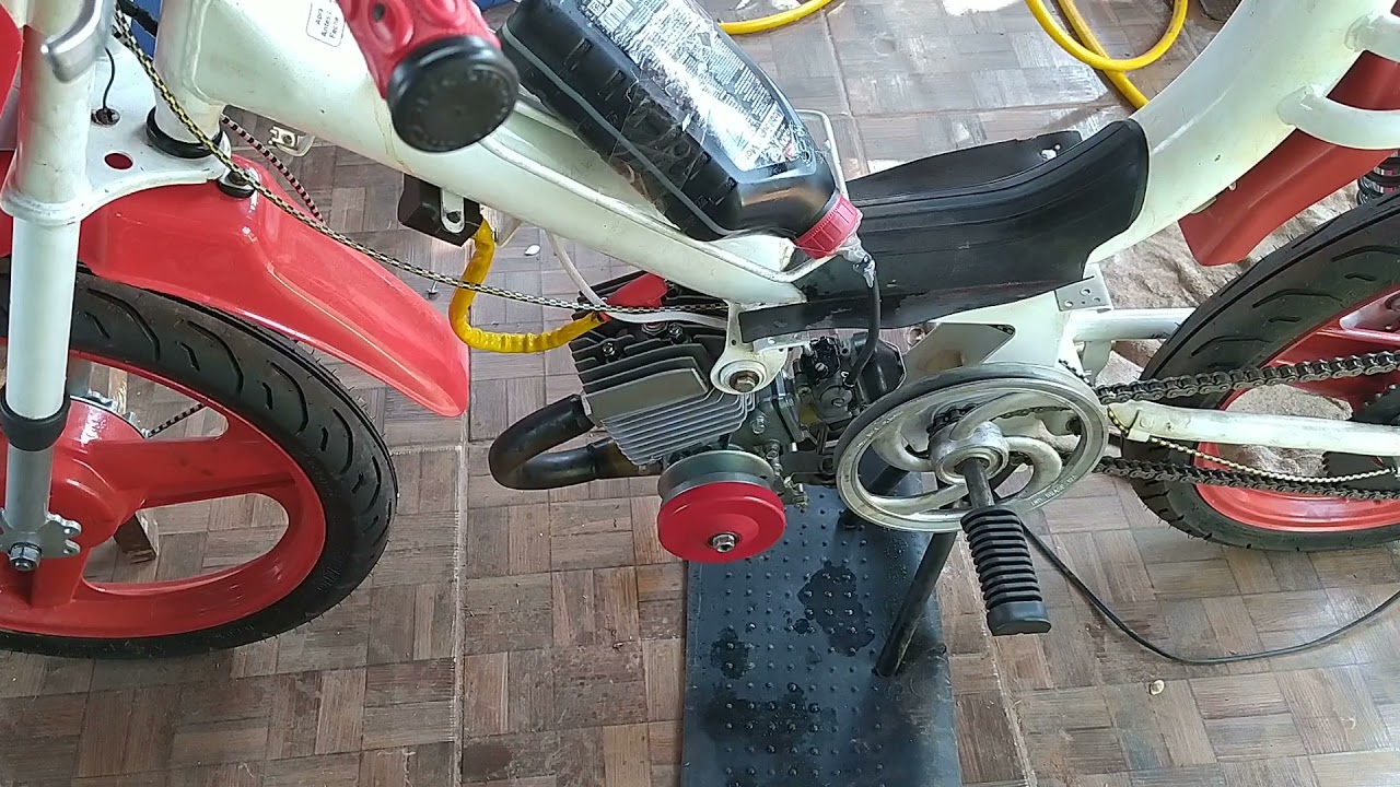Amaciando Motor 2 Tempos Mobilete sergio cuiaba