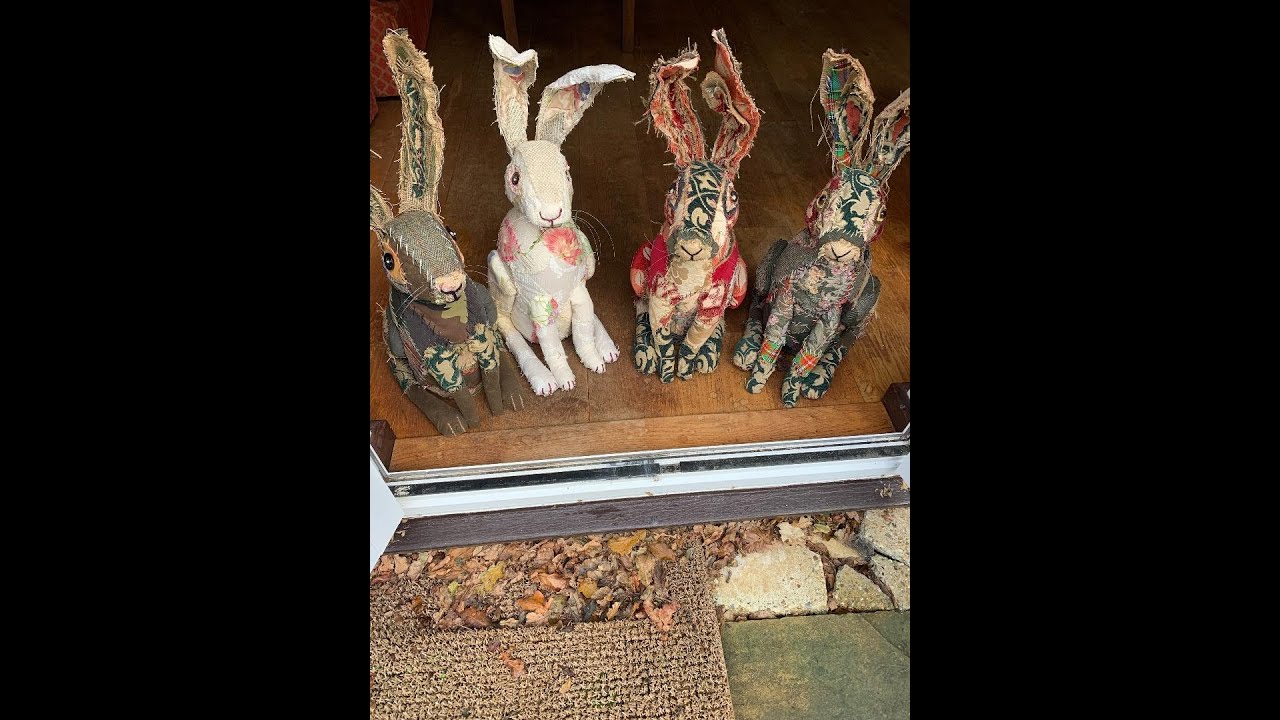 Hendricks Scrappy Hare - Wiring and stuffing the body   Copy