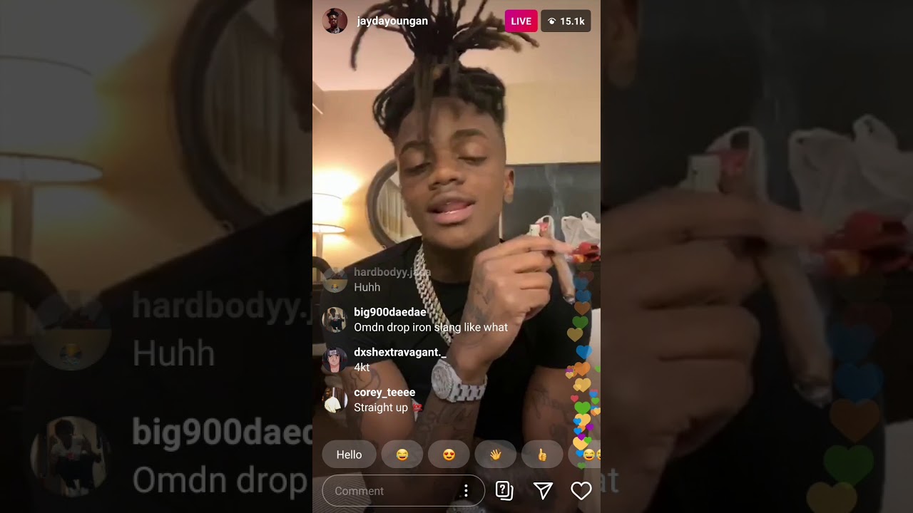 Jaydayoungan shows Quando Rondo Begging him for a feature