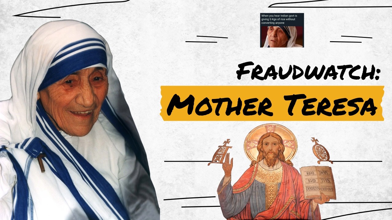 mother teresa was a fraud (sorry not sorry)