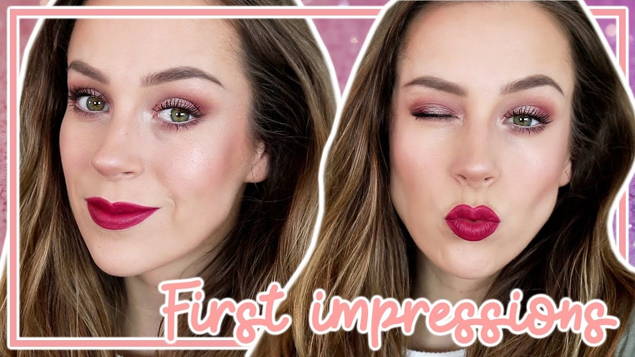 Gekke mascaraborstel & supermooie lipkleur! 💋 || FIRST IMPRESSIONS