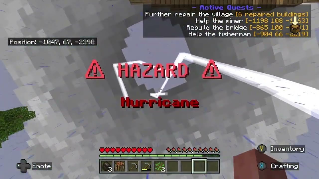 Minecraft disaster defense