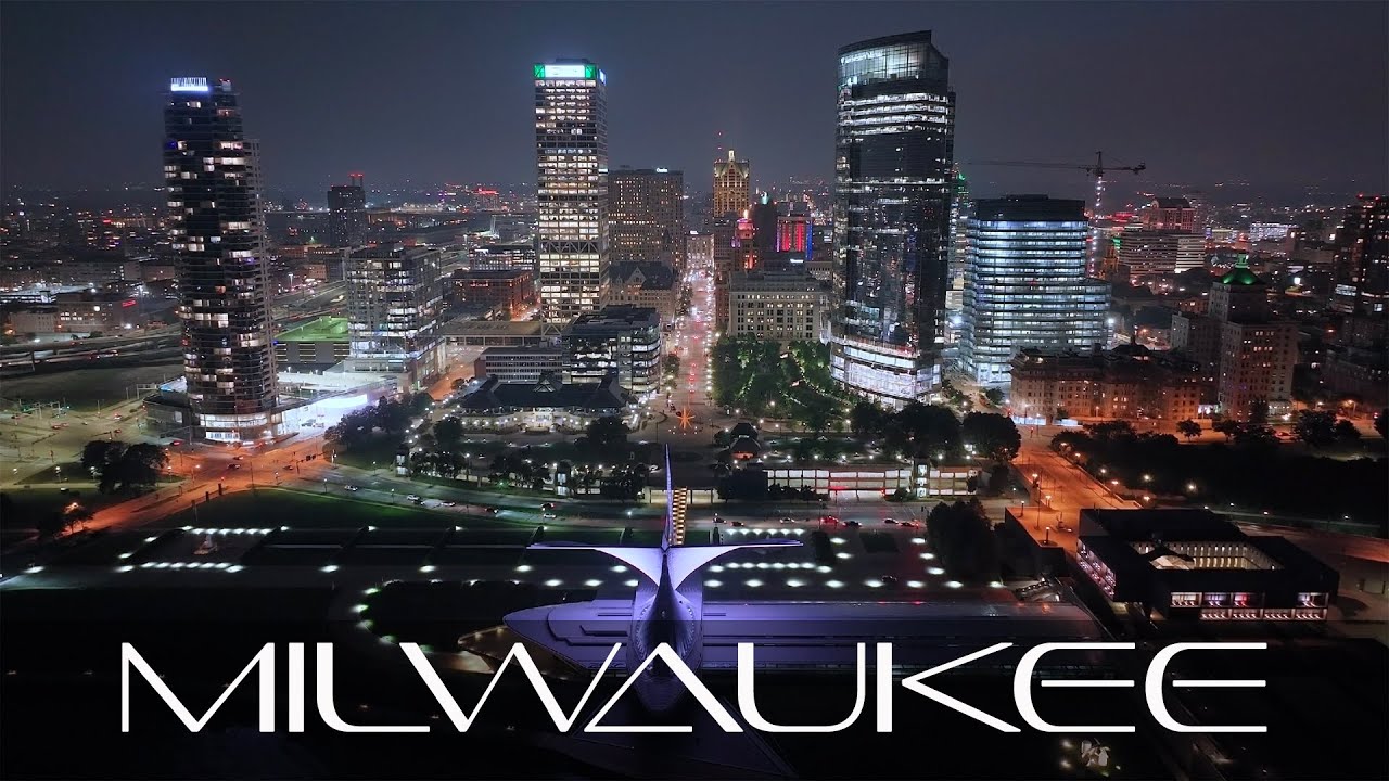 Milwaukee Skyline After Dark 1-August 2025