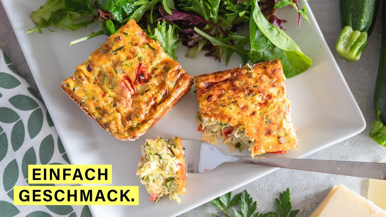 Zucchini Kuchen, der süchtig macht 🤤