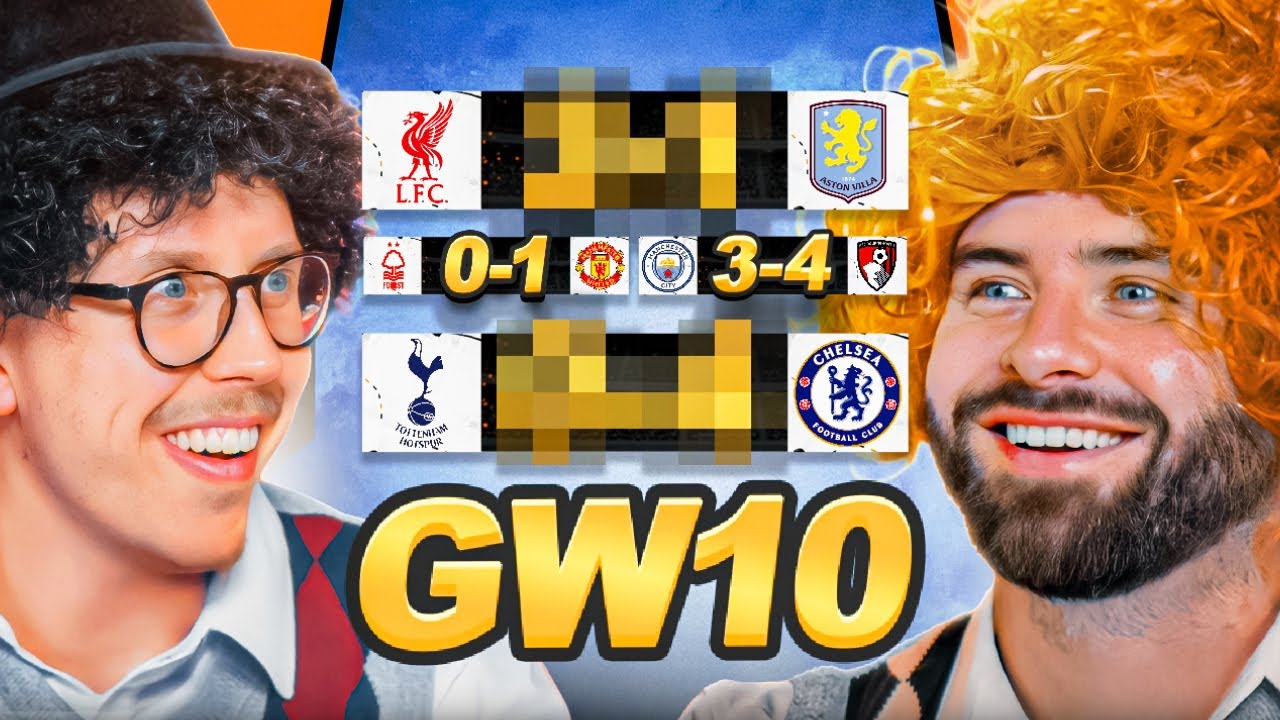 Premier League PREDICTIONS Show EP. 10