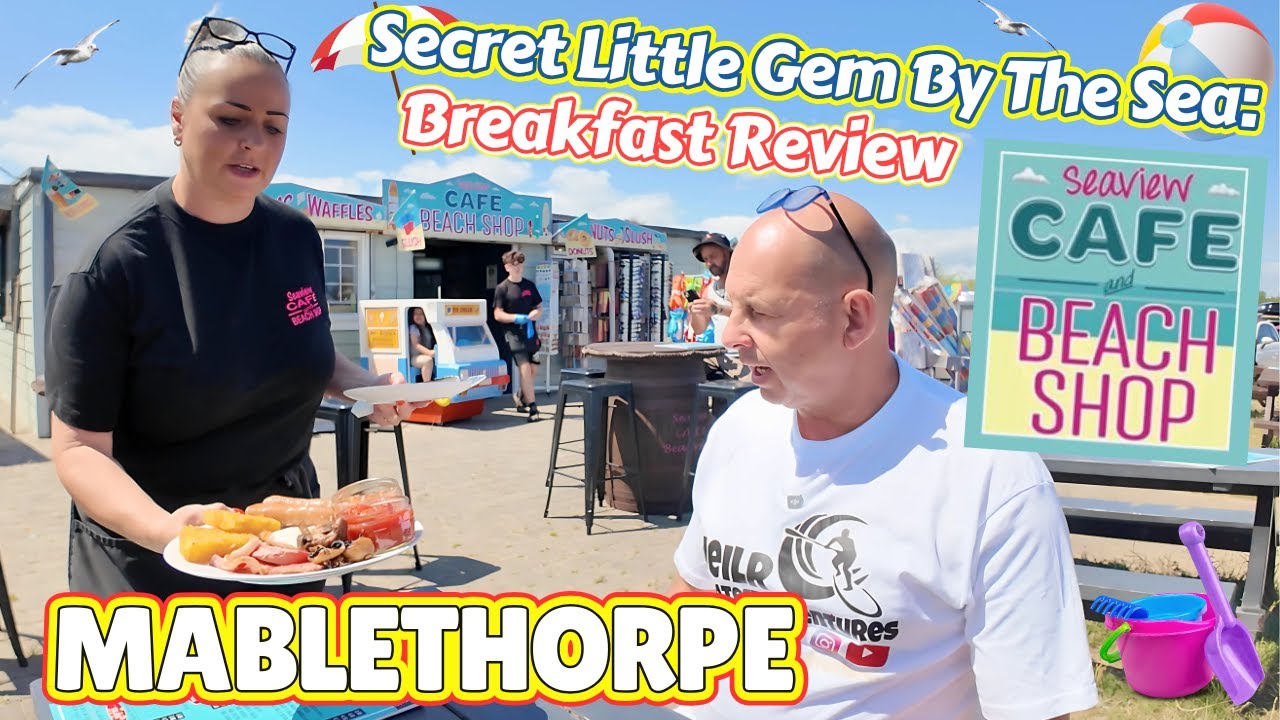 THE BEST BREAKFAST I've EVER REVIEWED - SEAVIEW CAFE MABLETHORPE