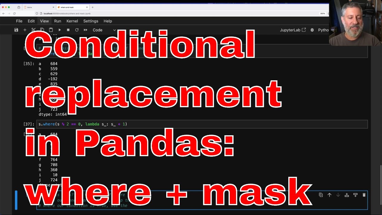 Search-and-replace Pandas values with 