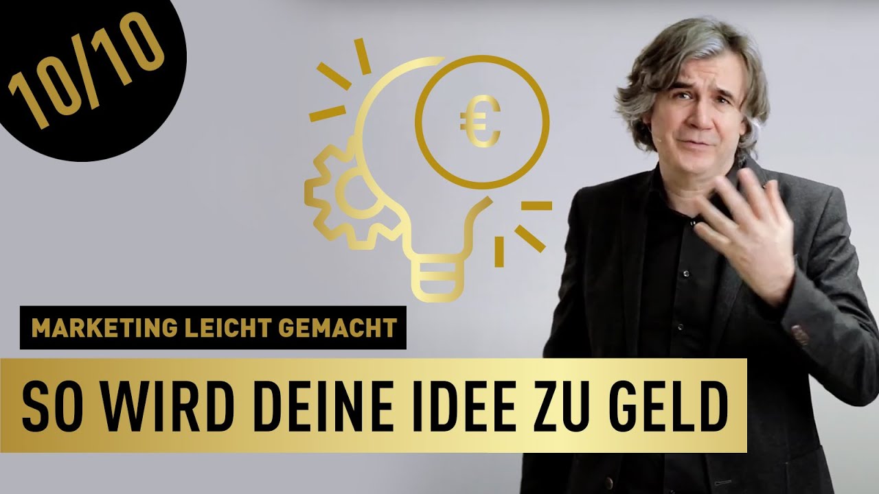 [10/10] Marketing leicht gemacht: Darauf einen Champus - So wird Deine Idee zu Geld︱Hermann Scherer