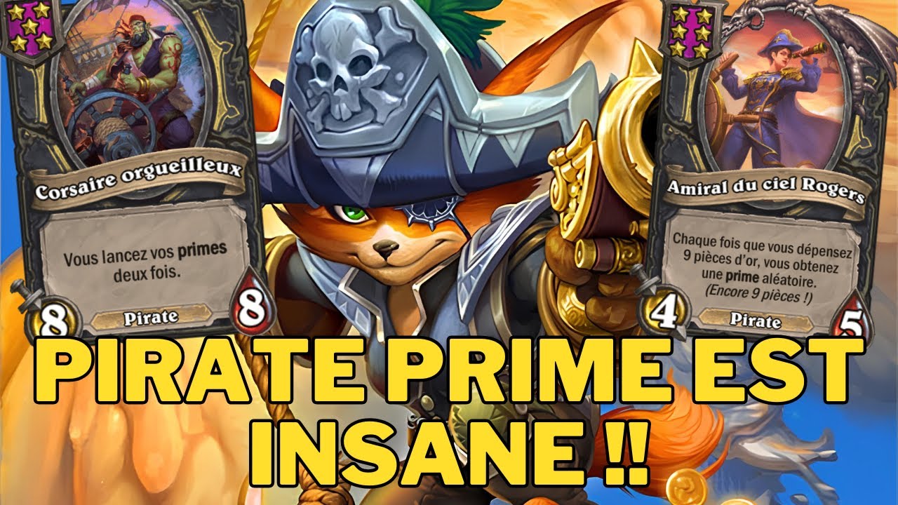 PIRATE PRIME EST INSANE !!! | FONGIMANCIEN | Hearthstone Battlegrounds Top Europe