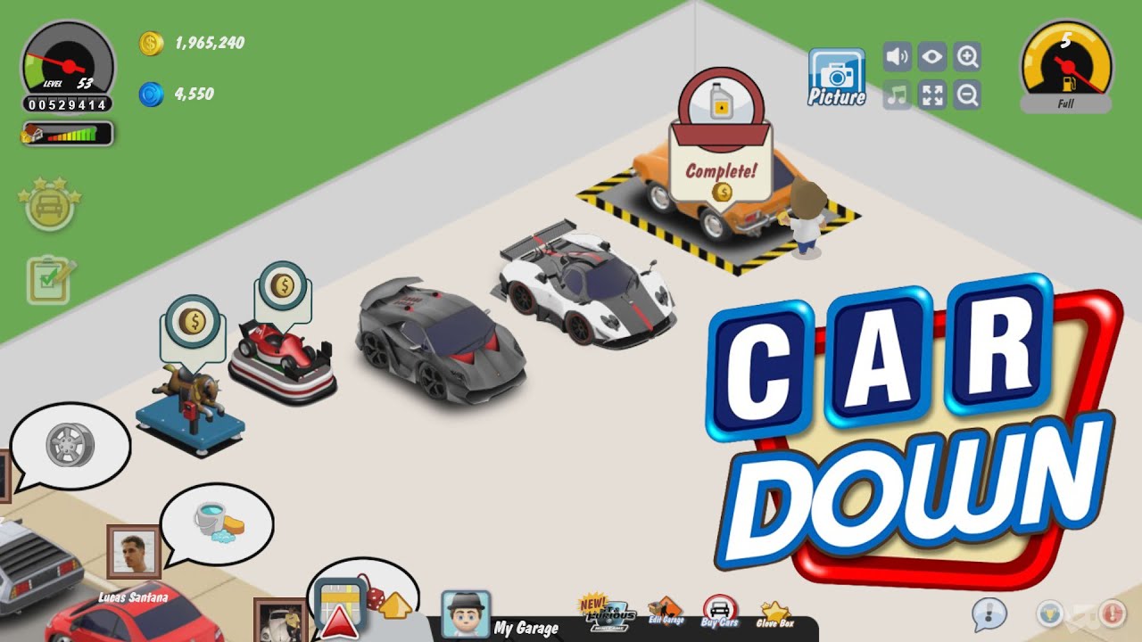 Car Town ficou ainda melhor! 5 novos carros + reset de save!