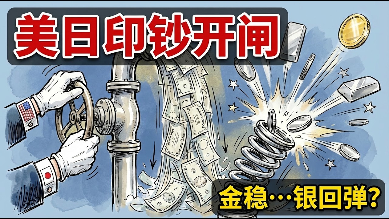 美日攜手印鈔 金銀漲勢回彈？
