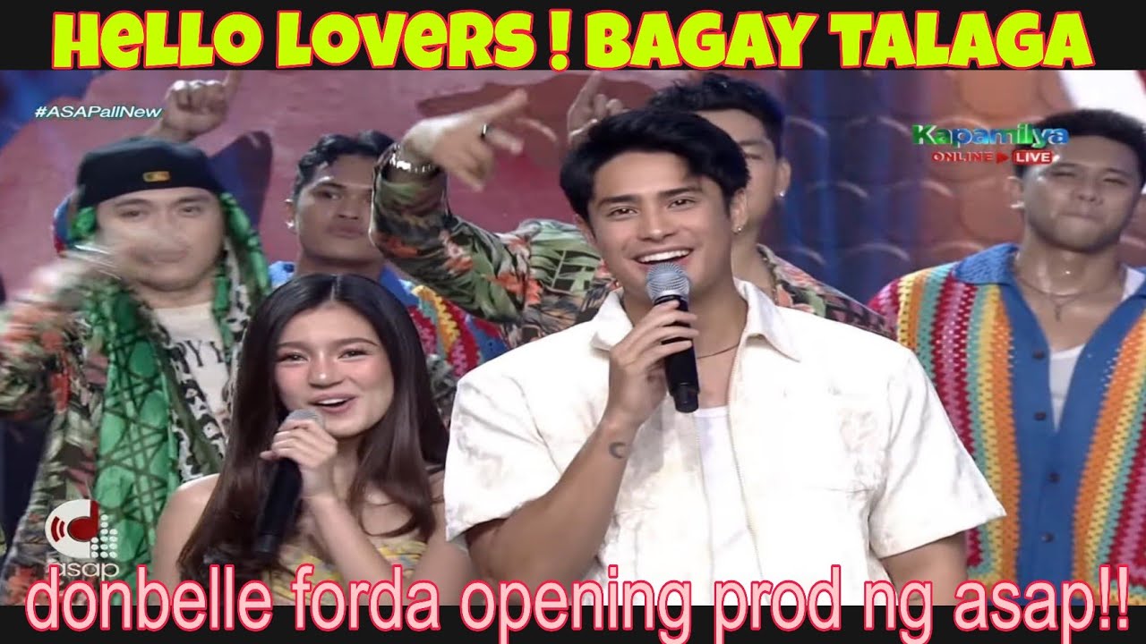 DONBELLE SA OPENING PROD NG ASAP|Center Stage for the prettiest TINK at spotted forda hype kay DONNY
