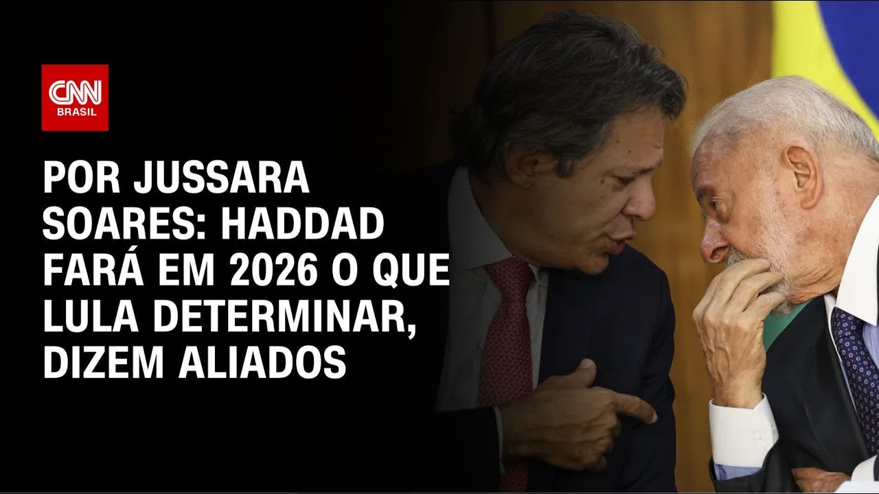 Eleições de 2026: Haddad fará o que Lula determinar, dizem aliados | CNN PRIME TIME