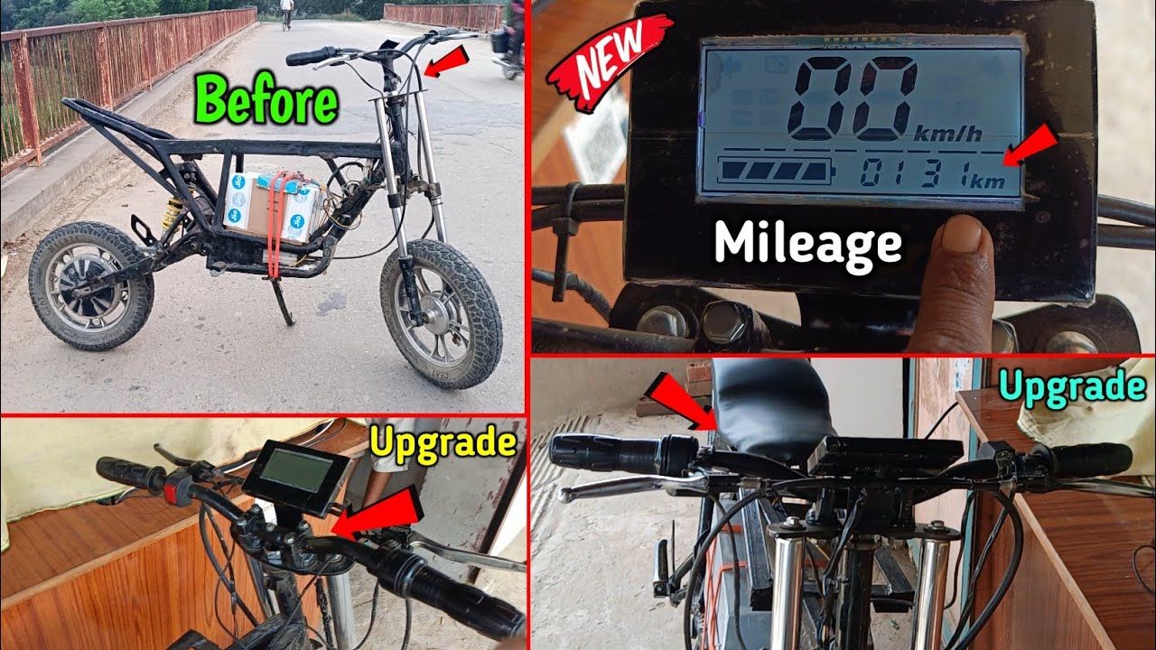 Electric Bike Upgraded New Super Bike Model | I Build a Cheapest Mini Super Electric Bike At Home 