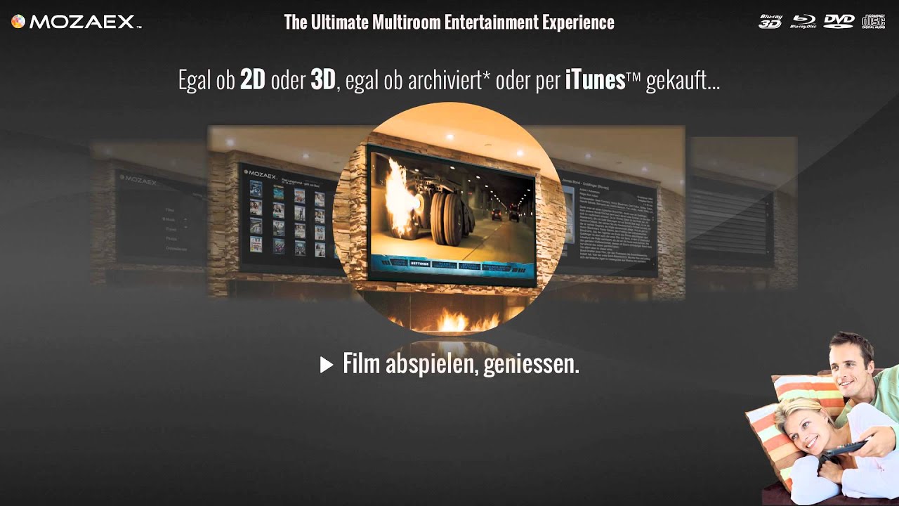Mozaex&trade; Entertainment Server