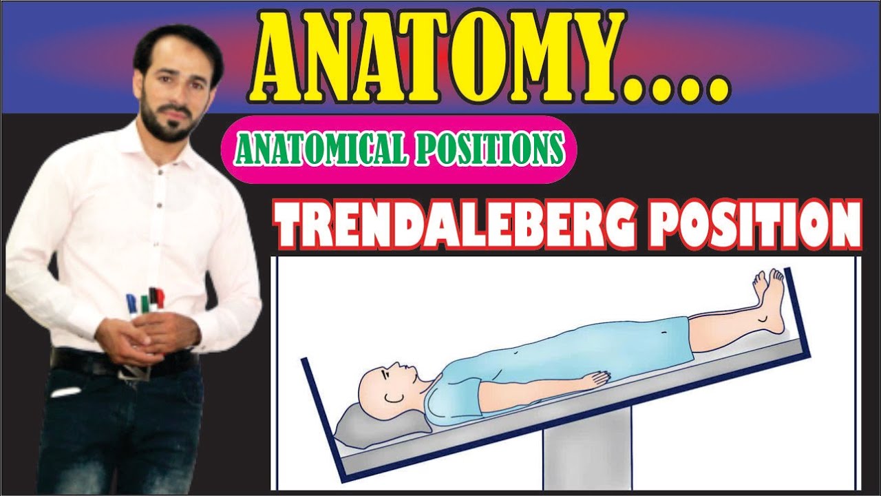 Trendelenburg position | Anatomical Positions | Explained Practically | Learn conceptually