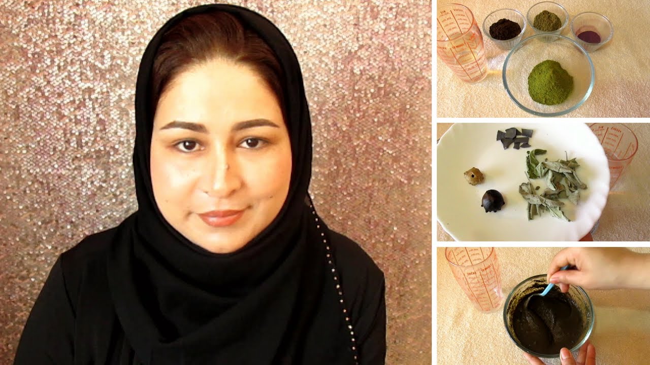 صباغة الشعر باللون الاسود وتغطية مثالية للشيب بمكونات طبيعية وامنة .