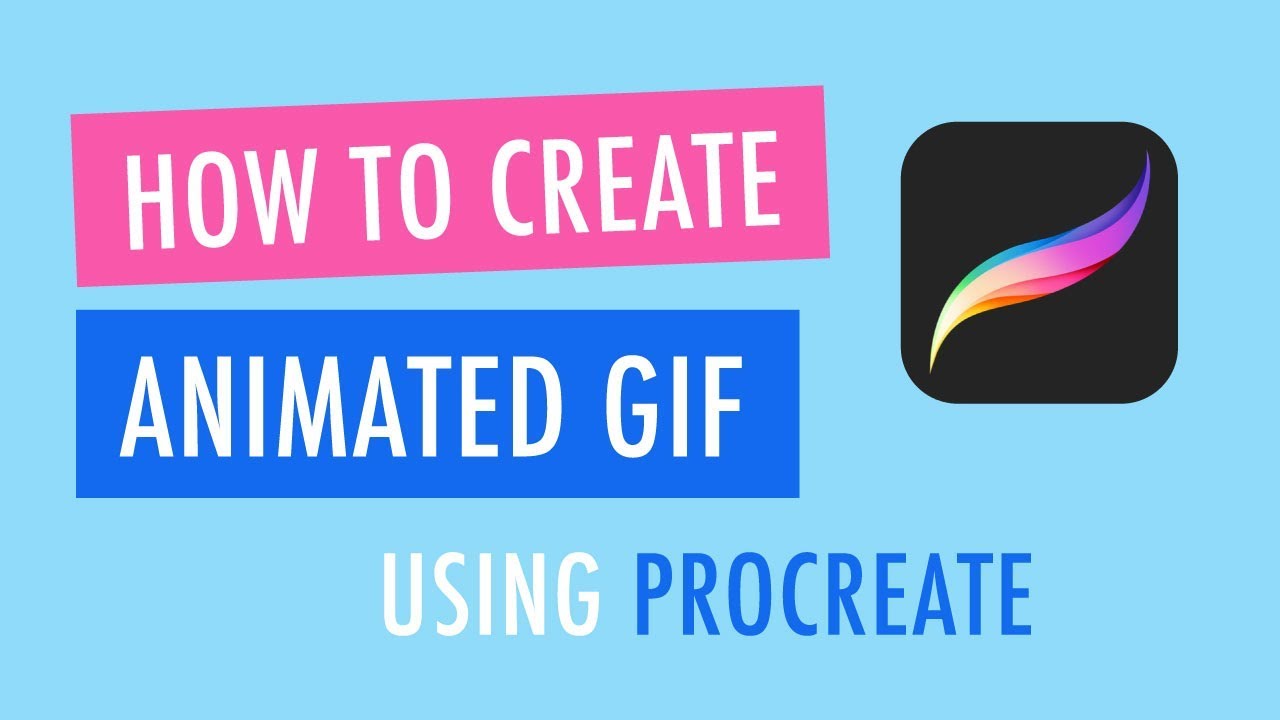 How to create an Animated Lettering GIF using Procreate