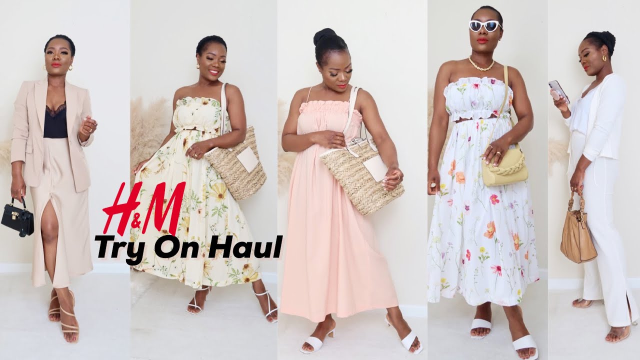 HUGE H&M HAUL | SPRING & SUMMER LOOKS