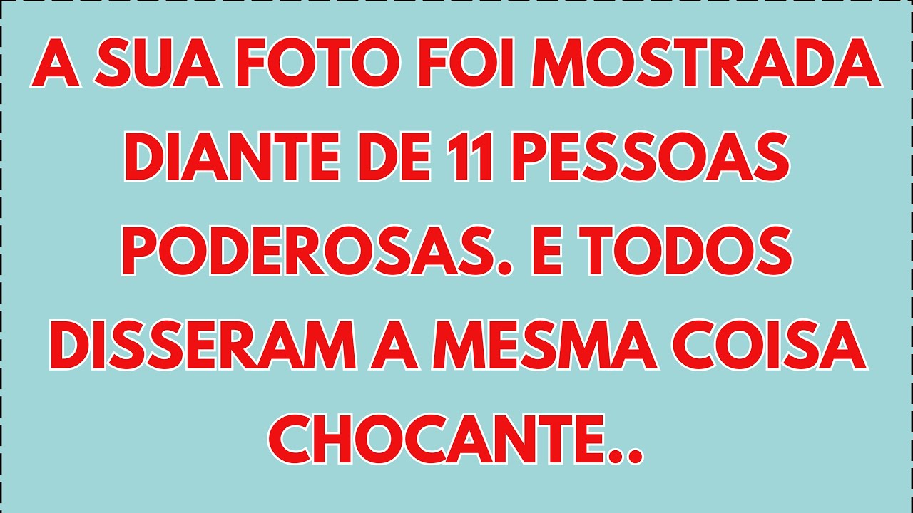 😲 O Arcanjo Miguel diz: A sua foto foi mostrada a 11 pessoas poderosas… #Deus #mensagemdeDeus