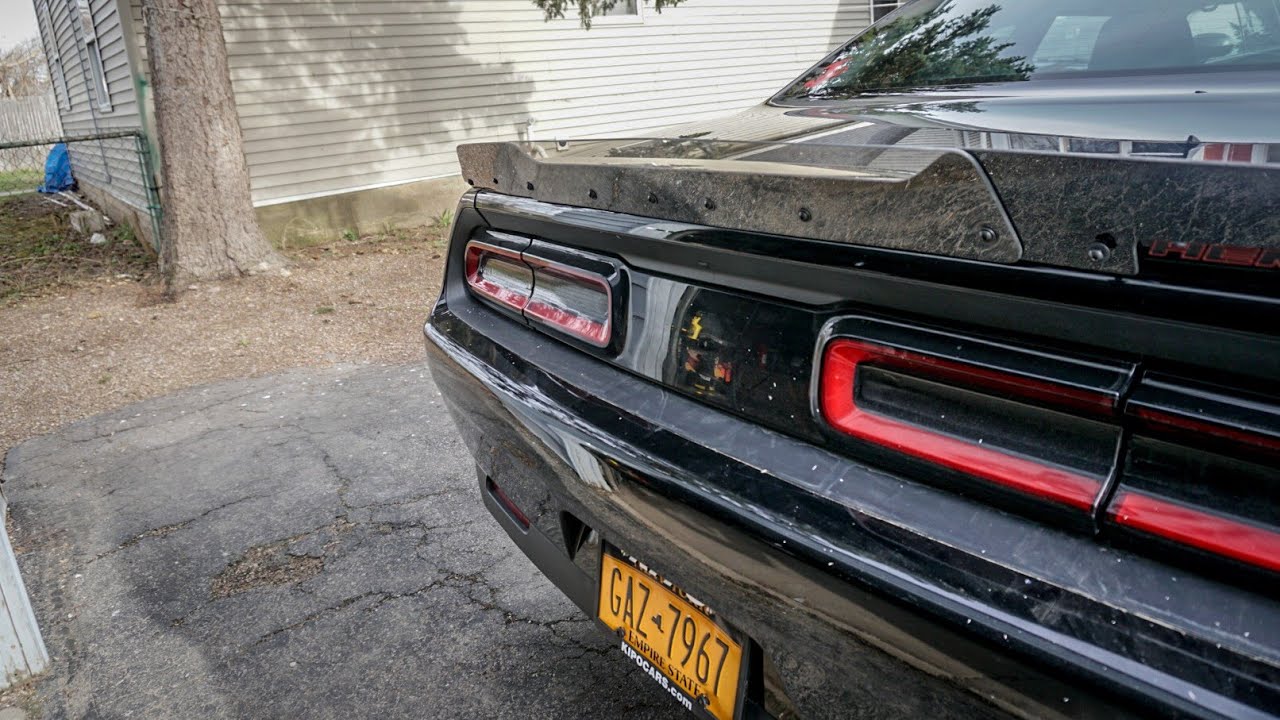 Dodge Challenger Zl1 Wicker Bill Install | Plus How to Use the Rivet Gun