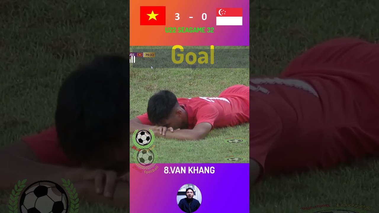 u22 vietnam vs u22 singapore #3 | Good Football | Goal | Good Goal