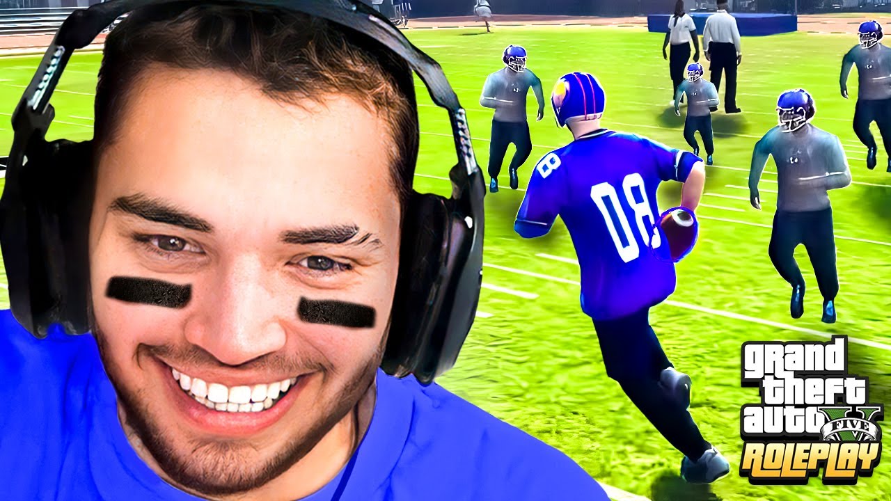Adin Tries Joining the School Football Team, But Coach Was RACIST? (GTA RP)