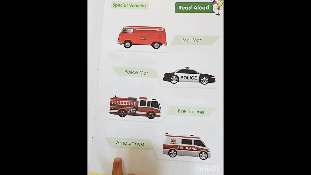 Special Vehicles | Read Aloud | Go kindergarten