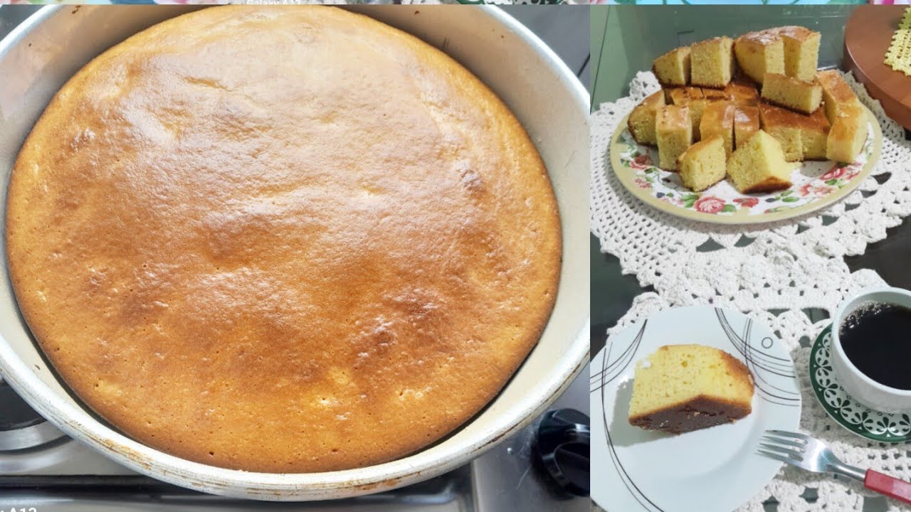 BOLO FAÍSCA DE LIQUIDIFICADOR | Bolo de Fubá Simples, Fofinho e Sem Erro