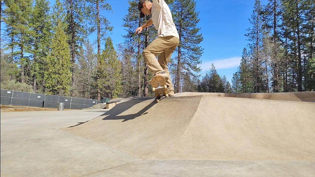 The new Grass Valley Skatepark. Age 50