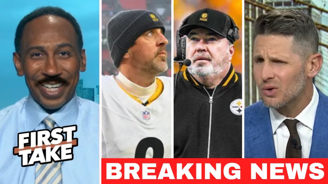 FIRST TAKE | Stephen A. Blasts Steelers Hiring McCarthy While Questioning Rodgers’ Future
