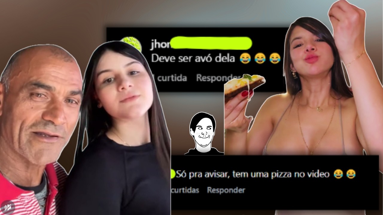 COMENTÁRIOS MALDOSOS DO INSTAGRAM  -  ELA É MUITO VELHA PRA VOCÊ