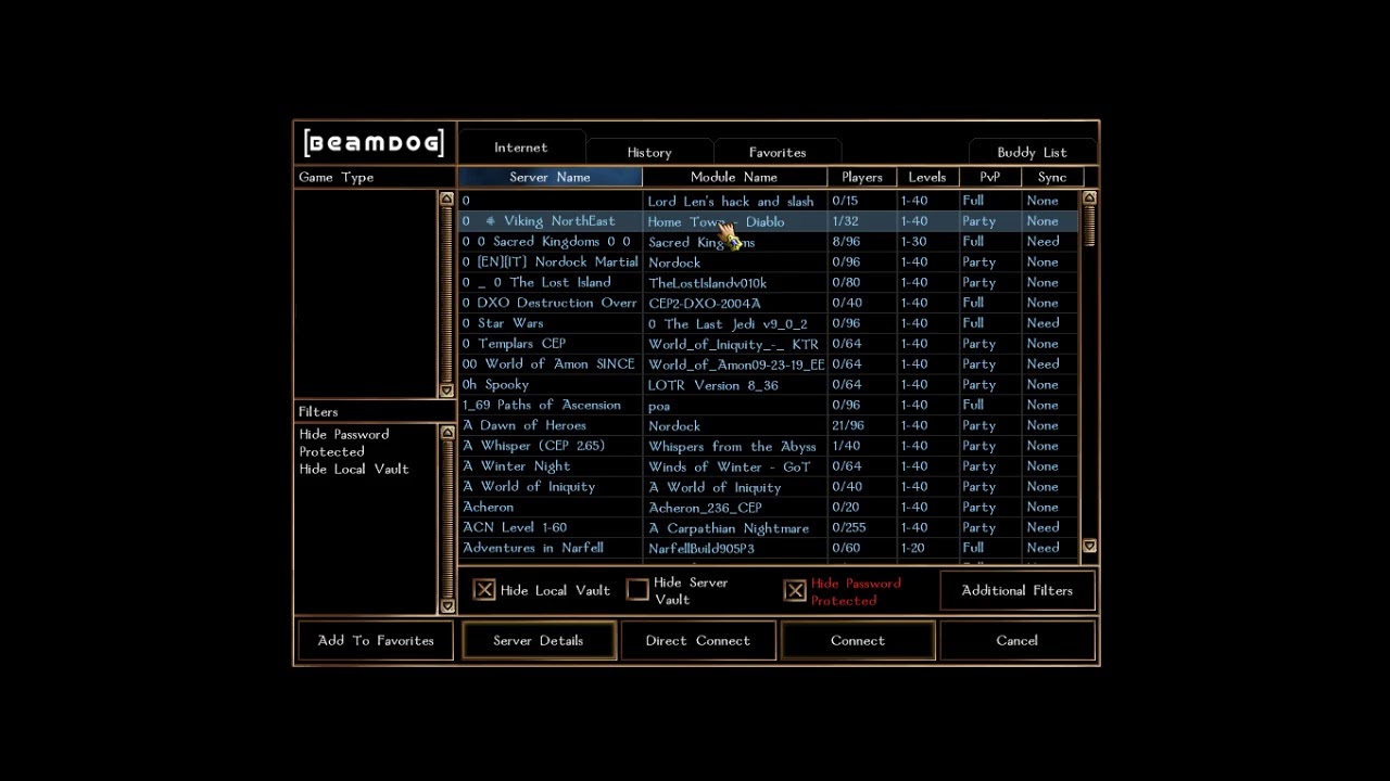 Neverwinter Nights EE: Home Town - Diablo