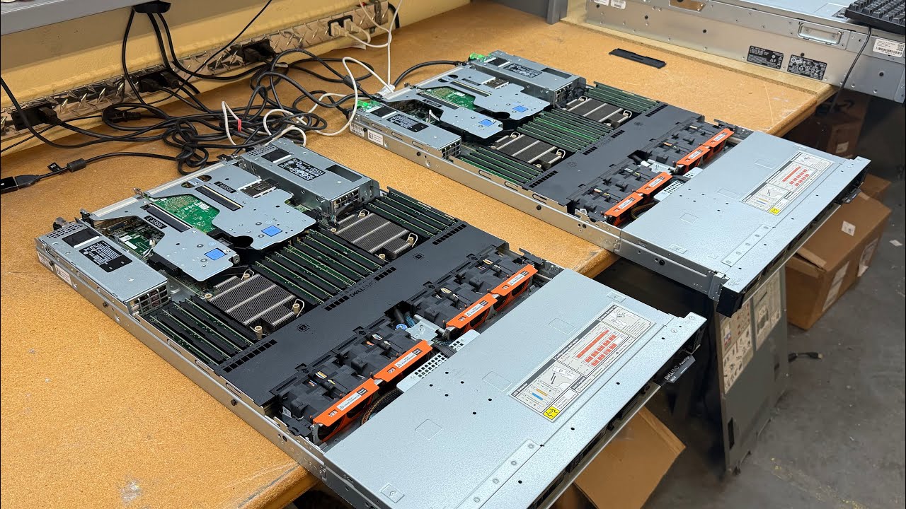 Серверы 512 ГБ оперативной памяти с контроллером NVMe Raid