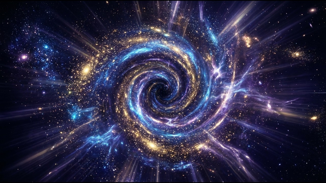 Deep Sleep Meditation 🌌 Cosmic Star Tunnel Journey | 3 Hour Relaxing Space Ambient