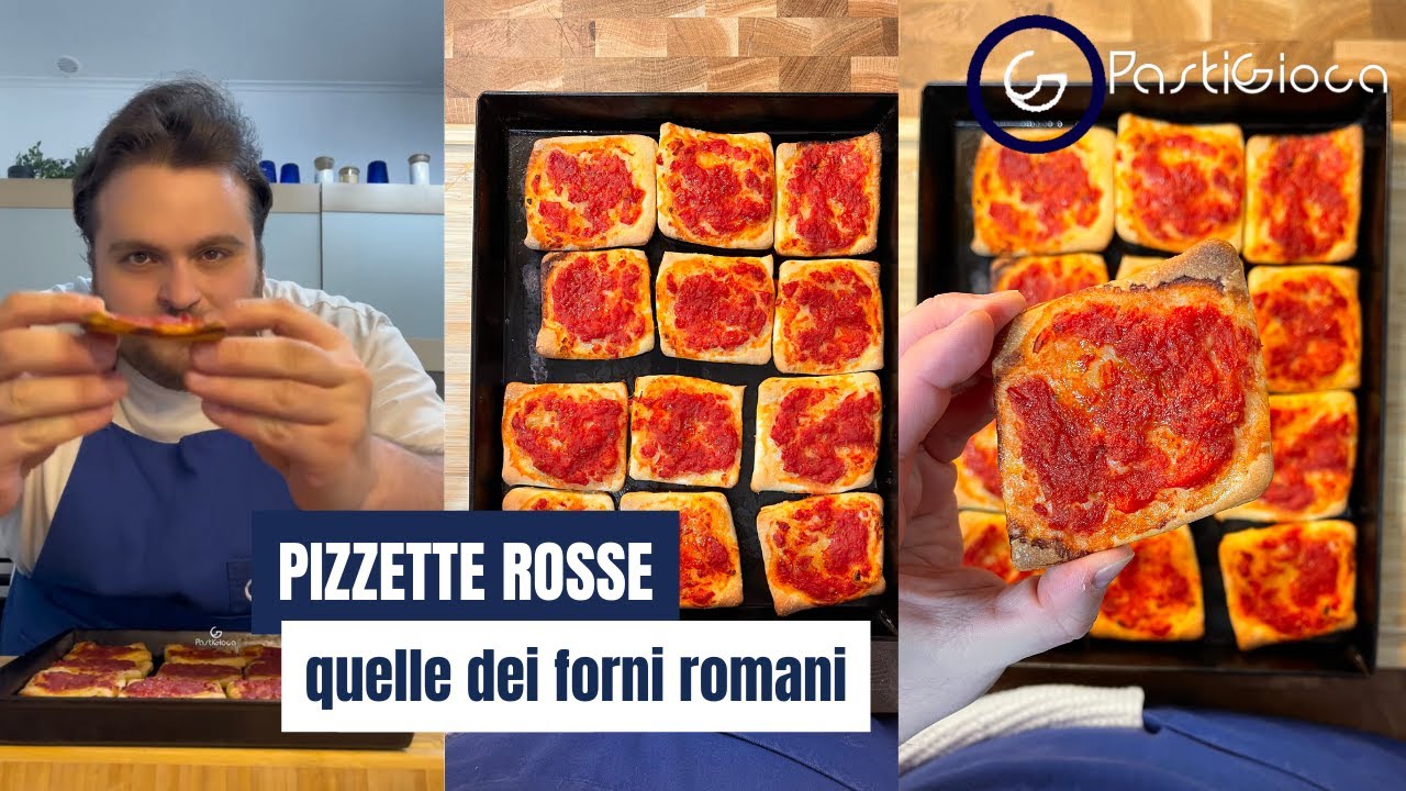 LE PIZZETTE DEI FORNI ROMANI golose e croccanti
